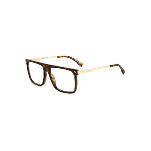 Óculos de Grau Dsquared2 D2 0122 086 5615 Acetato Marrom Mesclado