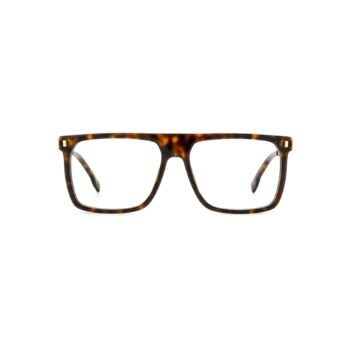 Óculos de Grau Dsquared2 D2 0122 086 5615 Acetato Marrom Mesclado