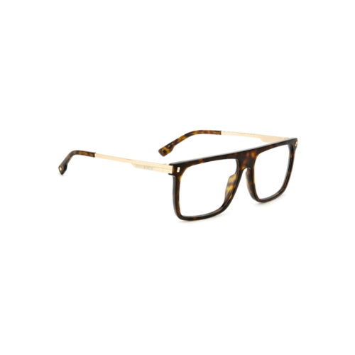 Óculos de Grau Dsquared2 D2 0122 086 5615 Acetato Marrom Mesclado