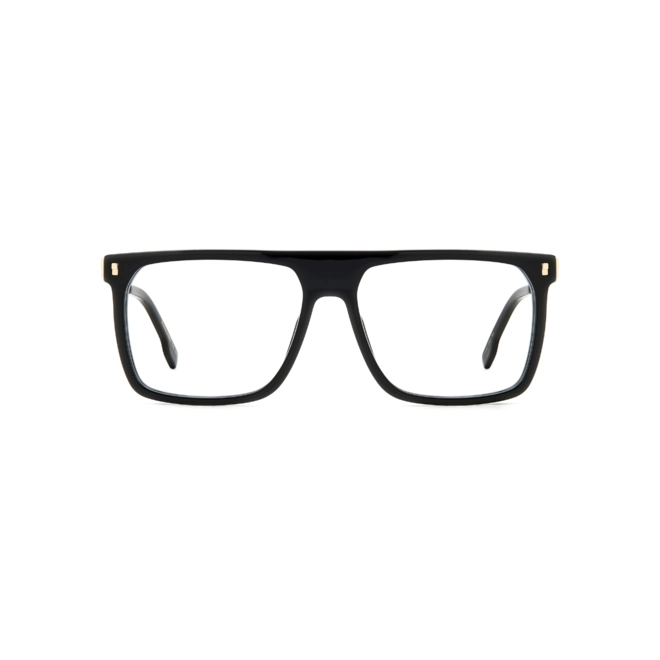 Óculos de Grau Dsquared2 D2 0122 2M2 5615 Acetato Preto e Dourado 2