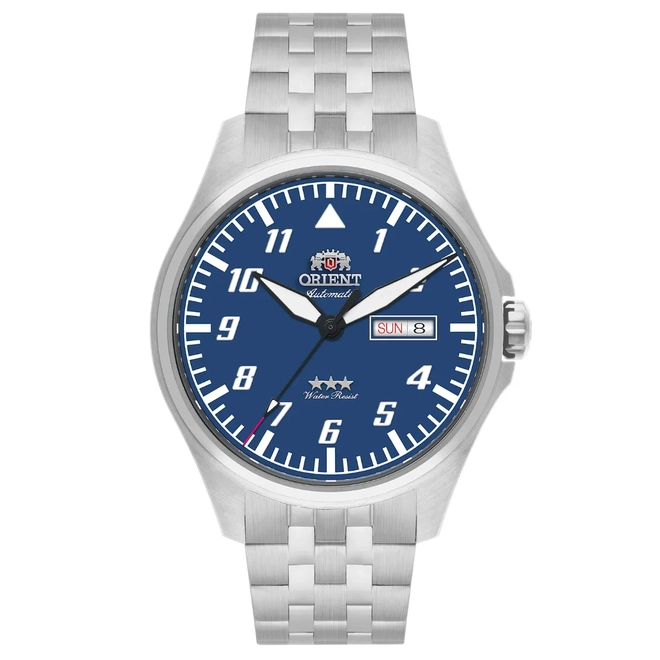 Relógio Orient Sport 3 Estrelas Automático - YN6SS010 D2SX Azul 1