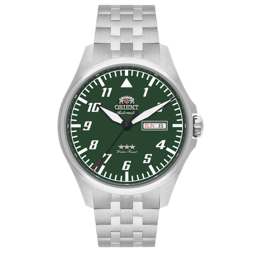 Relógio Orient Sport 3 Estrelas Automático - YN6SS010 E2SX Verde