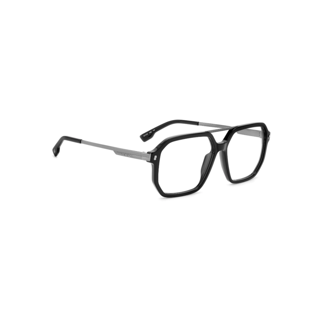 Óculos de Grau Dsquared2 D2 0123 ANS 5614 Acetato Preto 3