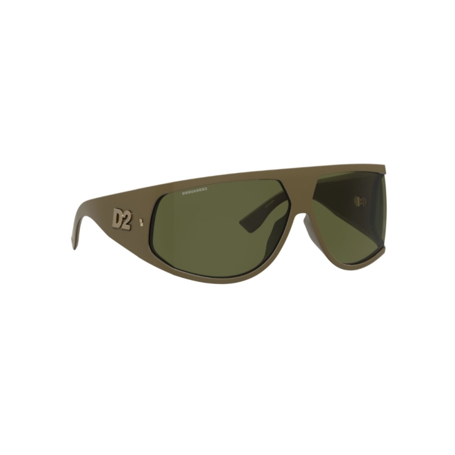 Óculos de Sol Dsquared2 D2 0124/S 79U 75QT Acetato Verde com lentes na cor Verde 3