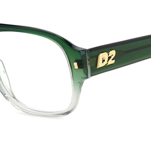 Óculos de Grau Dsquared2 D2 0125 1ED 5615 Acetato Verde