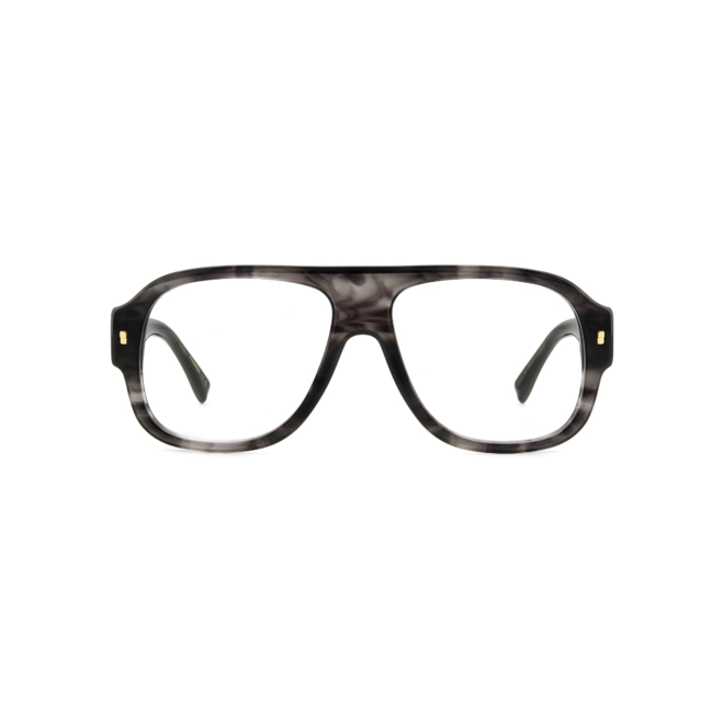 Óculos de Grau Dsquared2 D2 0125 2W8 5615 Acetato Cinza Mesclado 2