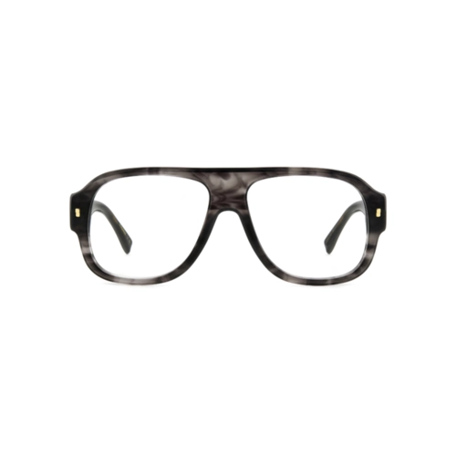 Óculos de Grau Dsquared2 D2 0125 2W8 5615 Acetato Cinza Mesclado
