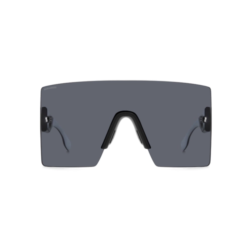 Óculos de Sol Dsquared2 D2 0126/S 80S 99IR Acetato Preto e Branco com lentes na cor Cinza