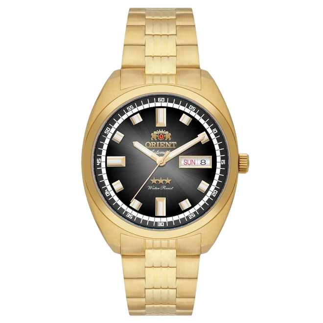 Relógio Orient Automatic Heritage - YN6GG004 P1KX - Relógio Orient