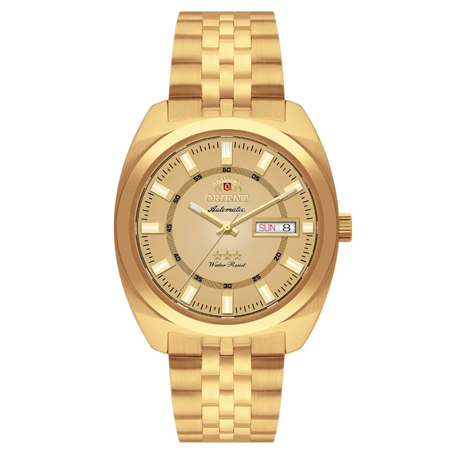 Relógio Orient Automatic Heritage - YN6GG005 C1KX - Relógio Orient