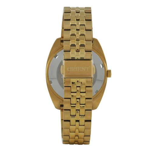 Relógio Orient Automático Heritage 3 Estrelas - YN6GG005 C1KX Dourado