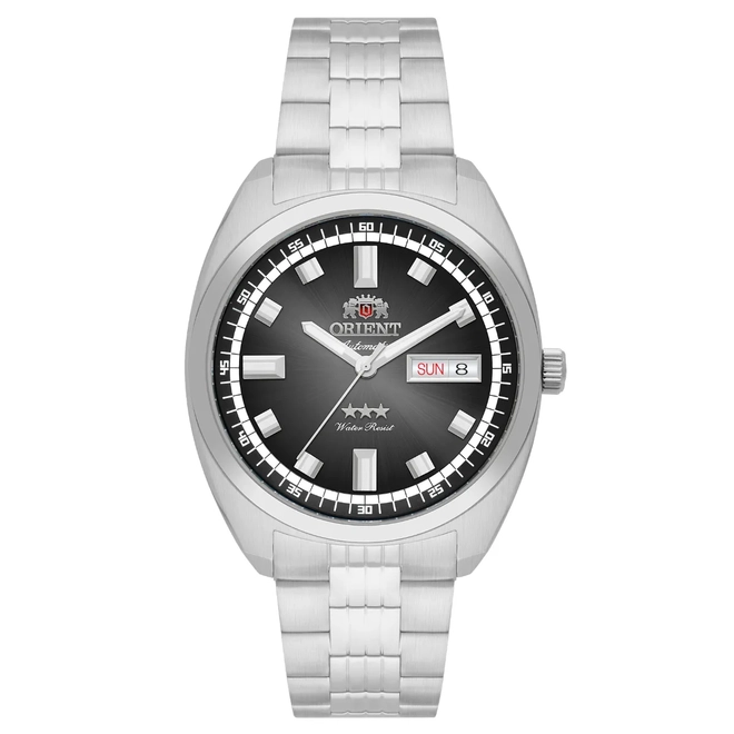 Relógio Orient Automático Heritage 3 Estrelas - YN6SS004 P1SX Preto 1
