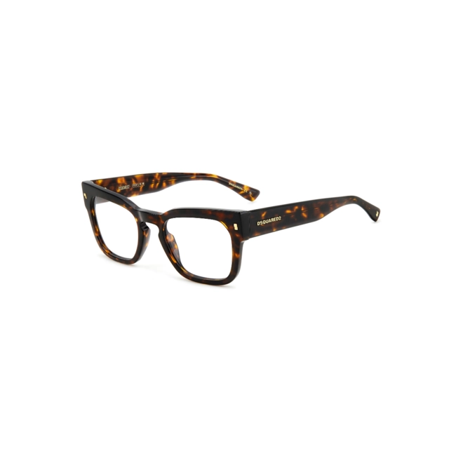 Óculos de Grau Dsquared2 D2 0129 86 5121 Acetato Marrom Mesclado 1