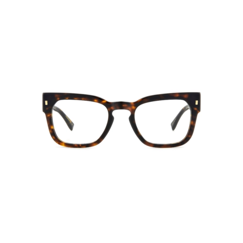 Óculos de Grau Dsquared2 D2 0129 86 5121 Acetato Marrom Mesclado