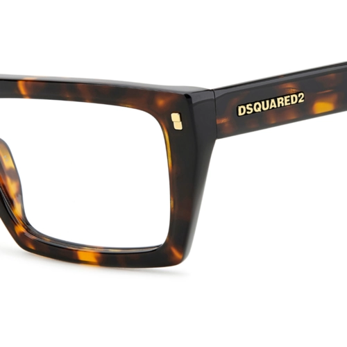 Óculos de Grau Dsquared2 D2 0130 865419 Acetato Preto