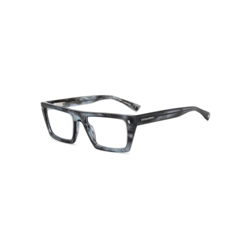 Óculos de Grau Dsquared2 D2 0130 2W8 5419 Acetato Cinza Mesclado