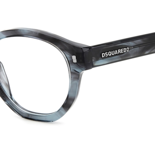 Óculos de Grau Dsquared2 D2 0131 2W8 5020 Acetato Cinza Mesclado
