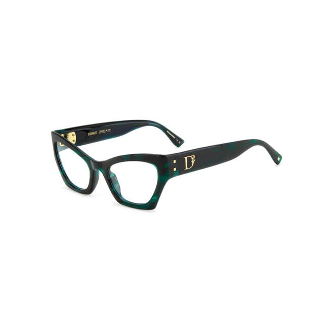 Óculos de Grau Dsquared2 D2 0133 6AK 5321 Acetato Verde Degradê 1
