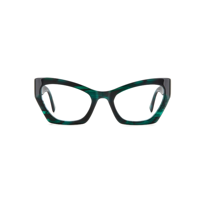 Óculos de Grau Dsquared2 D2 0133 6AK 5321 Acetato Verde Degradê 2