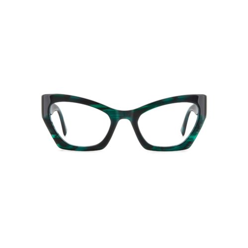 Óculos de Grau Dsquared2 D2 0133 6AK 5321 Acetato Verde Degradê