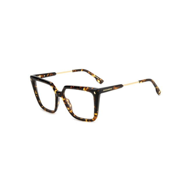 Óculos de Grau Dsquared2 D2 0136 86 5416 Acetato Marrom Mesclado 1