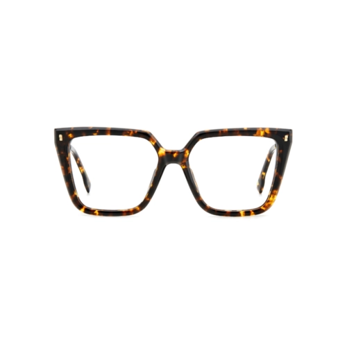 Óculos de Grau Dsquared2 D2 0136 86 5416 Acetato Marrom Mesclado