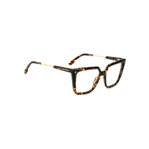 Óculos de Grau Dsquared2 D2 0136 86 5416 Acetato Marrom Mesclado