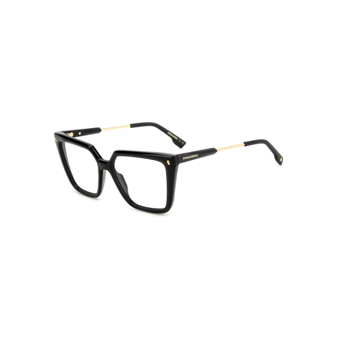 Óculos de Grau Dsquared2 D2 0136 807 5416 Acetato Preto 1