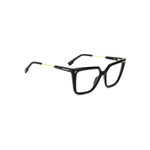 Óculos de Grau Dsquared2 D2 0136 807 5416 Acetato Preto