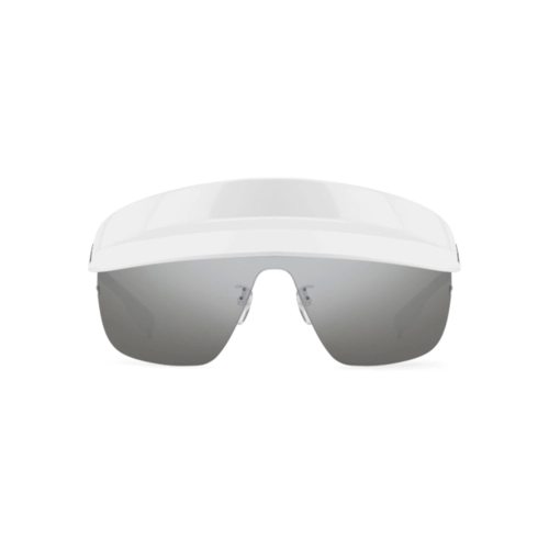 Óculos de Sol Dsquared2 D2 0139/S VK6 99T4 Poliamida Branco com lentes na cor Cinza Espelhado