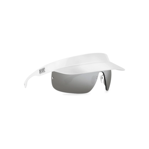 Óculos de Sol Dsquared2 D2 0139/S VK6 99T4 Poliamida Branco com lentes na cor Cinza Espelhado