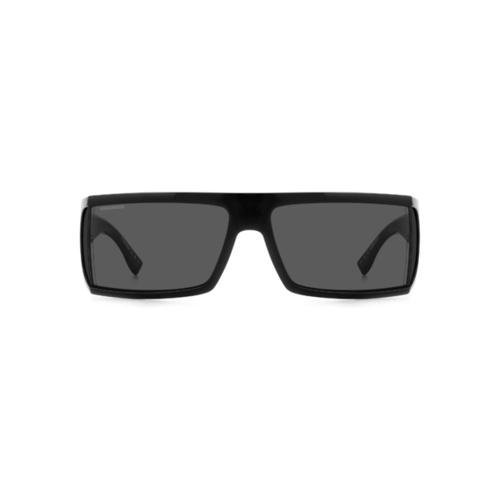 Óculos de Sol Dsquared2 D2 0140/S 807 73IR Poliamida Preto com lentes na cor Cinza