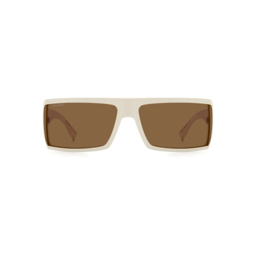 Óculos de Sol Dsquared2 D2 0140/S SZJ 7370 Poliamida Marfim com lentes na cor Marrom