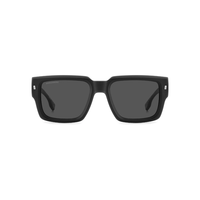 Óculos de Sol Dsquared2 D2 0143/S 003 53IR Acetato Preto e Branco com lentes na cor Cinza 2