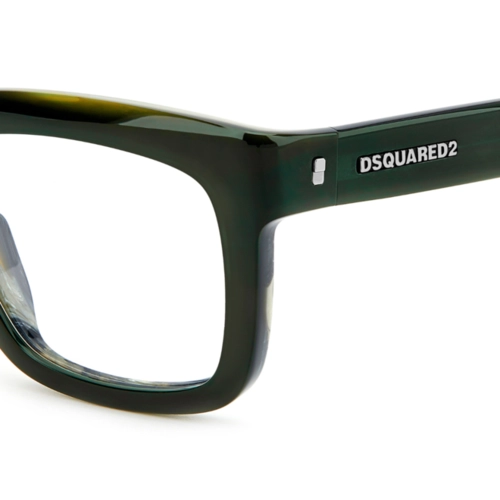 Óculos de Grau Dsquared2 D2 0144 6AK 5322 Acetato Verde