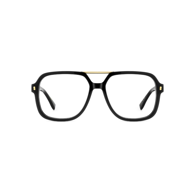 Óculos de Grau Dsquared2 D2 0145 807 5716 Acetato Preto 2