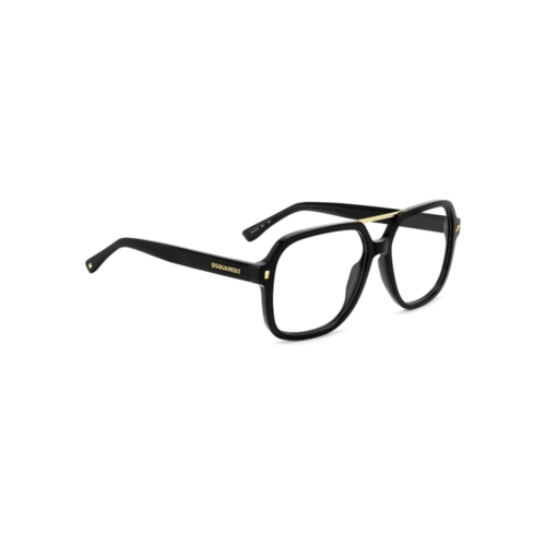 Óculos de Grau Dsquared2 D2 0145 807 5716 Acetato Preto
