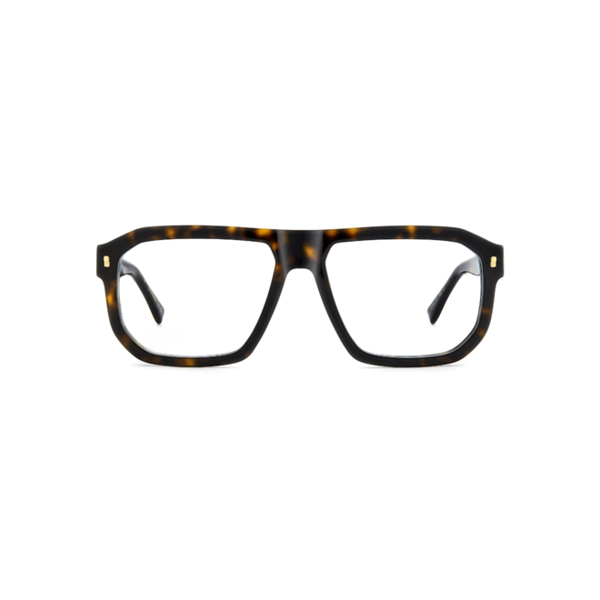 Óculos de Grau Dsquared2 D2 0146 086 5618 Acetato Marrom Mesclado 2