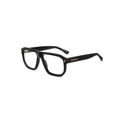 Óculos de Grau Dsquared2 D2 0146 807 5618 Acetato Preto