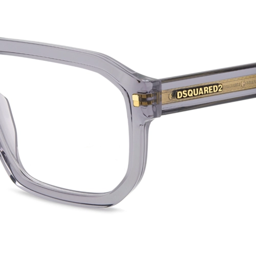 Óculos de Grau Dsquared2 D2 0146 KB7 5618 Acetato Cinza