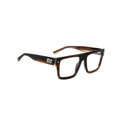 Óculos de Grau Dsquared2 D2 0147 EX4 5419 Acetato Marrom Mesclado