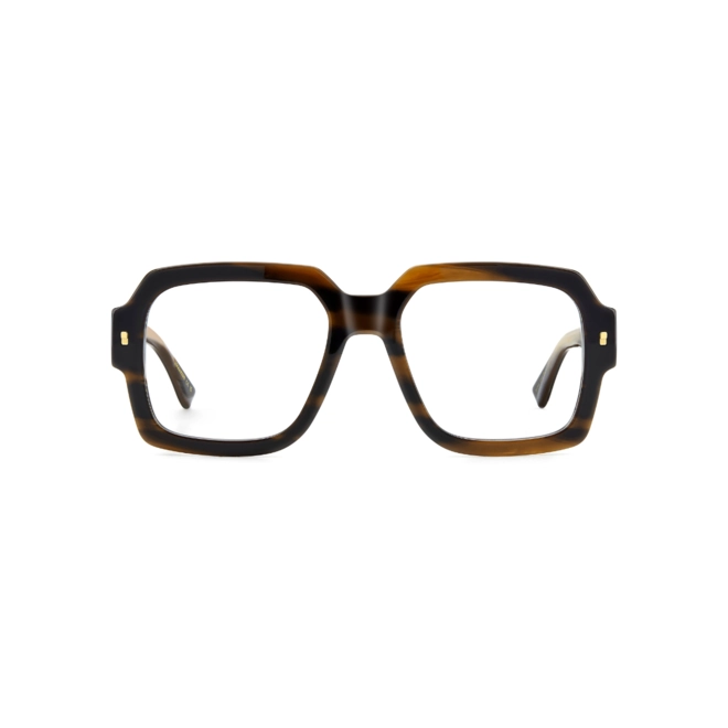 Óculos de Grau Dsquared2 D2 0148 EX4 5319 Acetato Marrom Mesclado 2