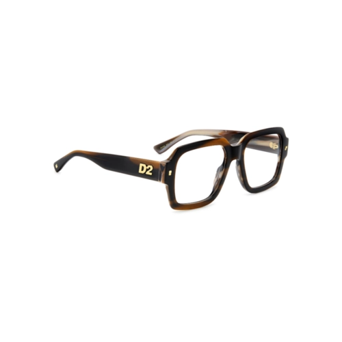 Óculos de Grau Dsquared2 D2 0148 EX4 5319 Acetato Marrom Mesclado