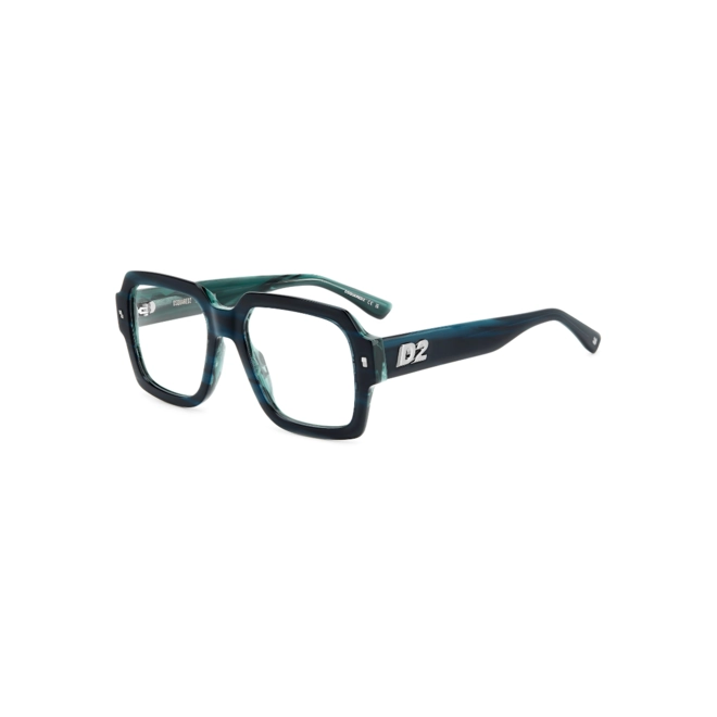 Óculos de Grau Dsquared2 D2 0148 ZI9 5319 Acetato Verde Mesclado 1