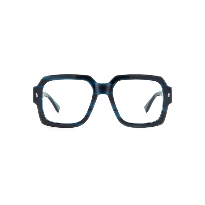 Óculos de Grau Dsquared2 D2 0148 ZI9 5319 Acetato Verde Mesclado 2