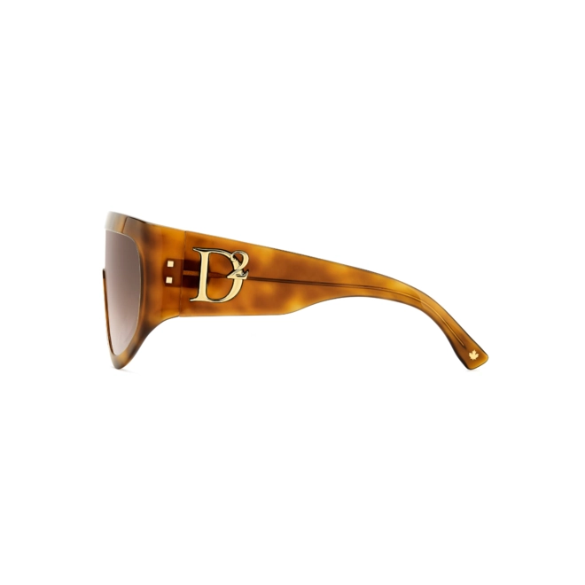 Óculos de Sol Dsquared2 D2 0149/S 05L 99HA Acetato Marrom Mesclado 4