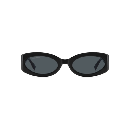Óculos de Sol Dsquared2 D2 0150/G/S 807 54IR Acetato Preto com lentes na cor Cinza