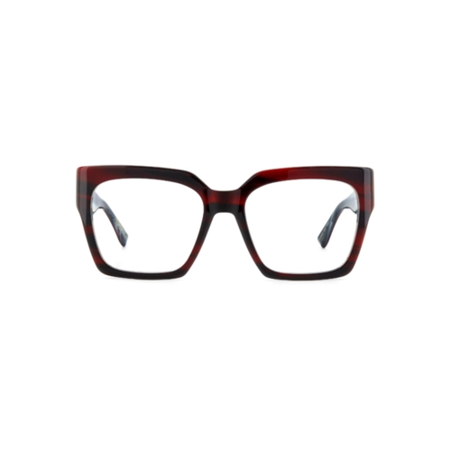 Óculos de Grau Dsquared2 D2 0151/G K4G 5419 Acetato Vermelho Mesclado
