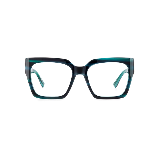 Óculos de Grau Dsquared2 D2 0151/G ZI9 5419 Acetato Verde Mesclado 2