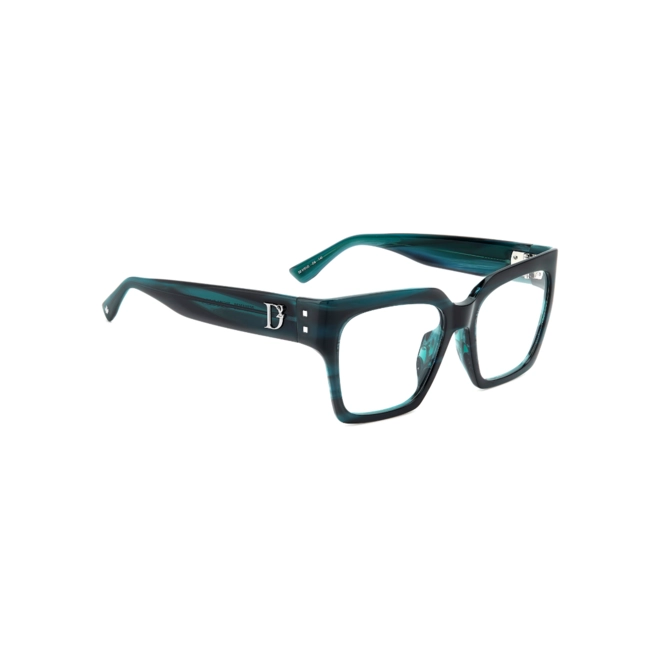 Óculos de Grau Dsquared2 D2 0151/G ZI9 5419 Acetato Verde Mesclado 3